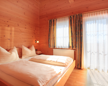 Chalet Landhaus helles Doppelzimmer